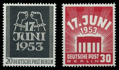 BERLIN 1953 Nr 110-111 postfrisch X53A94A