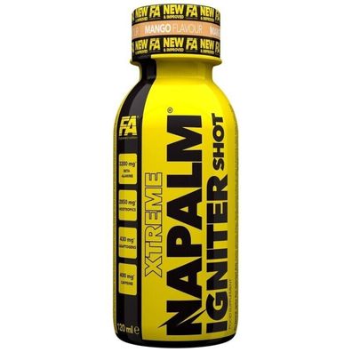FA Nutrition Napalm Pre Workout Booster Shot 120ml