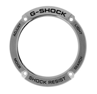 Casio G-Shock Bezel Lünette Edelstahl silberfarben GST-W310 GST-W310D