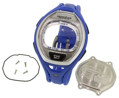Timex Ironman | Uhrenarmband mit Gehäuse Kunststoff blau T5K511 T5K512