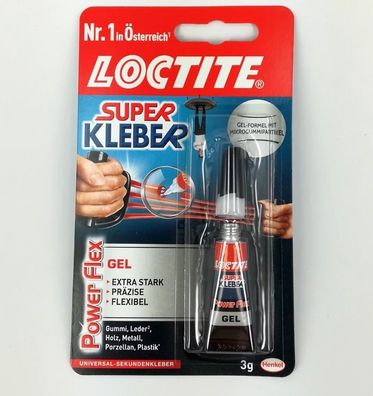 Loctite Super Kleber Power Gel 3g