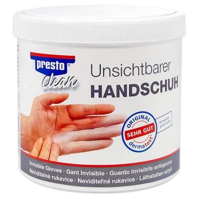 Presto Clean unsichtbarer Handschuh 650 ml. - Handreiniger