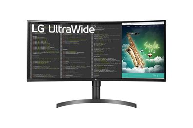 LG 35WN75C-B Monitor, curved, 5 ms, 88,9 cm, 35 Zoll, 3440 x 1440 Pixel, 300 cd/ m²