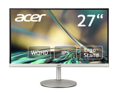 Acer CBL272U Monitor, 1 ms, 68,6 cm, 27 Zoll, 2560 x 1440 Pixel, 350 cd/ m²