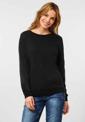 CECIL - Basic Pullover in Black