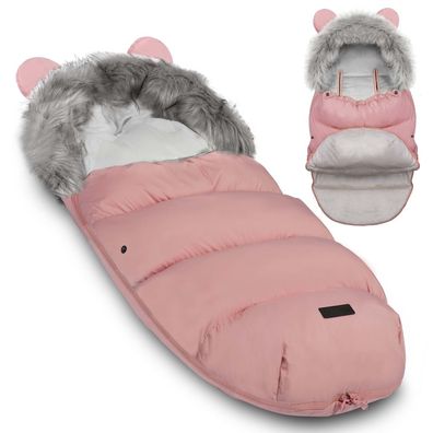 Fußsack Kinderwagen - Buggy - Pink