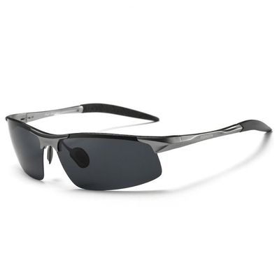 Fahren polarisierte Aluminium-Magnesium-Rahmen Sport-Sonnenbrille