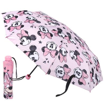 Disney Minnie Maus Mouse manual Regenschirm 50cm umbrella Taschenschirm