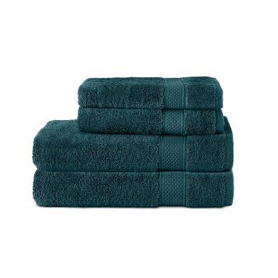 Komfortec 2er Handtuchset aus 100% Baumwolle, 2 Handtücher 50x100 cm und 2 Badetüc...