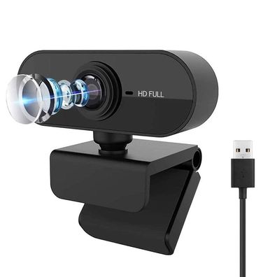 1080p / 720p Webcam Konferenz USB mit Mikrofonschnittstelle für Videoanrufe