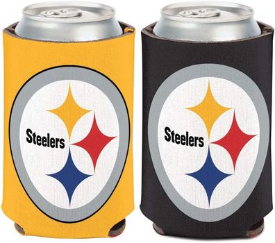 NFL Can Cooler Pittsburgh Steelers Logo Dosenkühler Dosenhalter Bier 32085200198