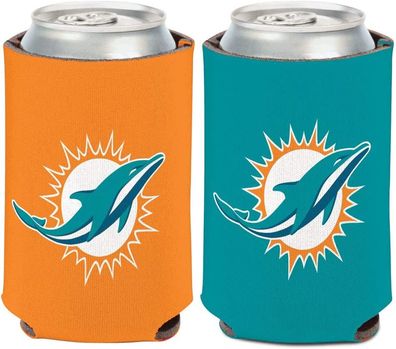 NFL Can Cooler Miami Dolphins Logo Dosenkühler Dosenhalter Bier 32085226815