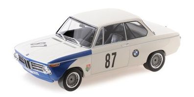 BMW Miniatur 2002 TIK - BMW AG - Hubert Hahne - Grand Prix BRNO 1969 - 1:18