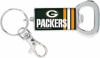 NFL Green Bay Packers Schlüsselanhänger Flaschenöffner Keyring 32085582881