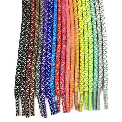 Reflektierende Schnürsenkel Laces rund 17 Farben L 100,120,140,160,180cm x 4mm
