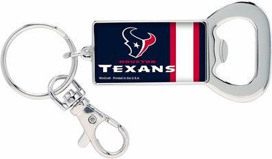NFL Houston Texans Schlüsselanhänger Flaschenöffner Keyring 32085585219