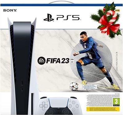 Sony Playstation 5 + Fifa 23 Voucher PS5 Disc Edition Laufwerk 825GB