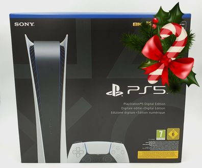 Sony Playstation 5 PS5 Digital Edition 825GB 8K 4K 120 fps HDR lieferbar NEU OVP