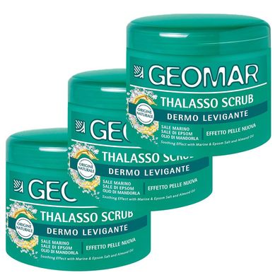 GEOMAR Thalasso Scrub Smoothing Dermo Levigante 3x 600 g