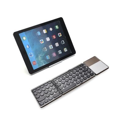 Mini-Klapptastatur mit 64 Tasten, Bluetooth 3.0 faltbare drahtlose Tastatur mit