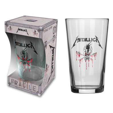 Metallica Scary guy Bierglas Trinkglas Beer glass offizielle Merchandise NEU NEW