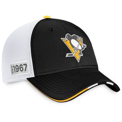 NHL Pittsburgh Penguins Cap Baseballkappe Authentic Pro Draft Day 2022 Basecap