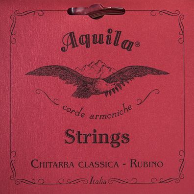Aquila 134C Rubino, normal tension - Saiten für Konzertgitarre