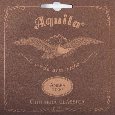 Aquila 108C Ambra 2000, normal tension - Saiten für Konzertgitarre