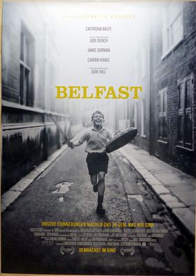 Belfast - Original Kinoplakat A0 - Caitriona Balfe, Jamie Dornan - Filmposter