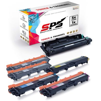 5x TN241 TN242 TN245 TN246 Toner Multipack + 1x DR241 Drum Unit kompatibel für ...