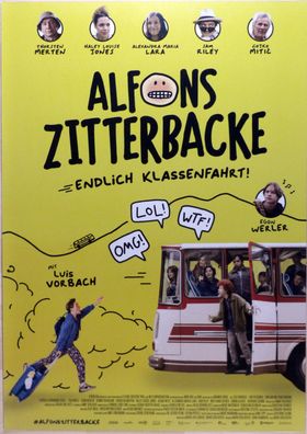 Alfons Zitterbacke - Endlich Klassenfahrt! - Original Kinoplakat A1 - Filmposter