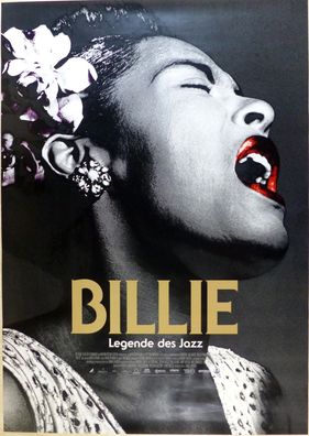 Billie - Legende des Jazz - Original Kinoplakat A0 - Billie Holiday - Filmposter