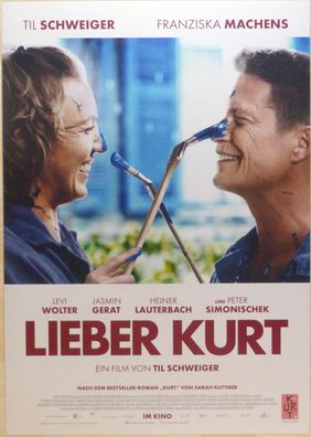 Lieber Kurt - Original Kinoplakat A1 - Til Schweiger, Franziska Machens - Filmposter