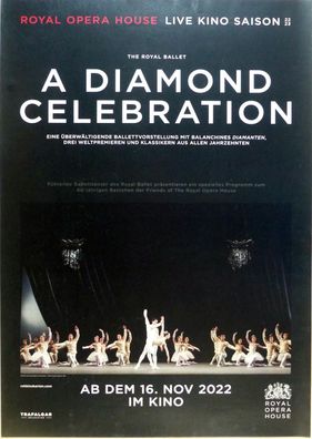 A Diamond Celebration - Royal Opera Ballett London - Original Kino-Plakat A1 - Poster
