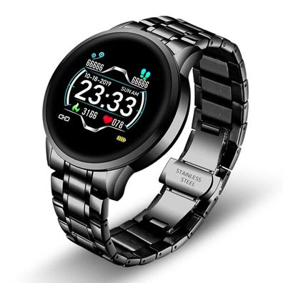 Edelstahl-Digitaluhr, elektronische LED-Armbanduhren für Männer