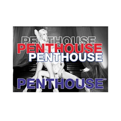 Grusskarte Penthouse schwarz/ weiss