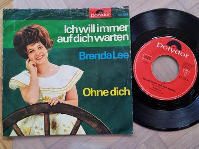 Brenda Lee - Ich will immer auf dich warten 7'' Vinyl Germany