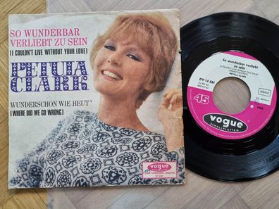 Petula Clark - So wunderbar verliebt zu sein 7'' Vinyl Germany