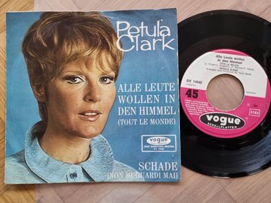 Petula Clark - Alle Leute wollen in den Himmel 7'' Vinyl Germany