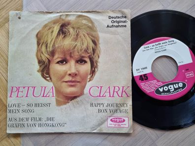 Petula Clark - Love - so heisst mein Song 7'' Vinyl Germany