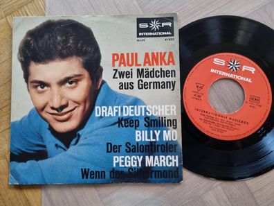 Paul Anka - Zwei Mädchen aus Germany 7'' Vinyl EP/ Drafi Deutscher