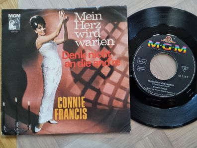 Connie Francis - Mein Herz wird warten 7'' Vinyl Germany
