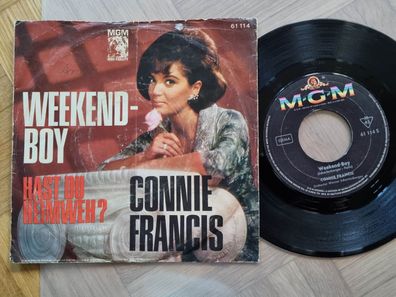 Connie Francis - Weekend-Boy 7'' Vinyl Germany