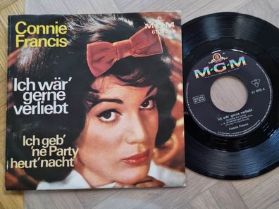 Connie Francis - Ich wär' gerne verliebt 7'' Vinyl Germany