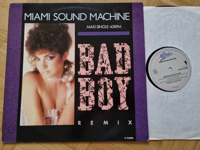 Miami Sound Machine - Bad Boy (Remix) 12'' Vinyl Maxi Europe