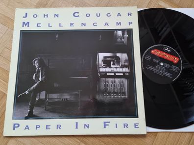 John Cougar Mellencamp - Paper In Fire 12'' Vinyl Maxi Germany