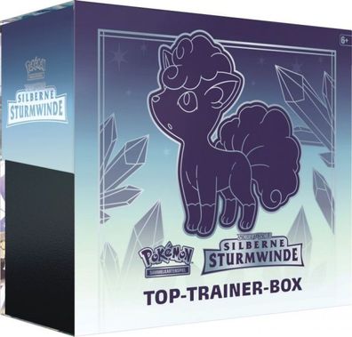 Pokémon Sammelkartenspiel Schwert & Schild Silberne Sturmwinde Top-Trainer-Box