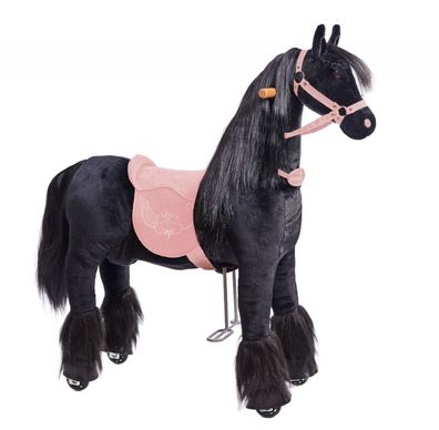 Reitpferd Pony auf Rollen Mechanisches Reitpony Ebony M (RS) Kinder 5-12J Neu