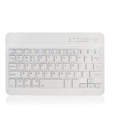 Mini-Wireless-Bluetooth, Tastatur mit Gummi-Tastenkappen für iPad, Tablet