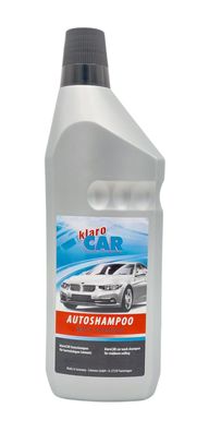 12x 1 Liter klaro Autoshampoo Wasch Shampoo Waschmittel Auto
